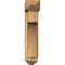 Ekena Millwork Westlake Arts and Crafts Rough Sawn Bracket w/ Offset Brace, Western Red Cedar, 6"W x 20"D x 28"H BKT0604X20X28WTL03RWR - alternate 2